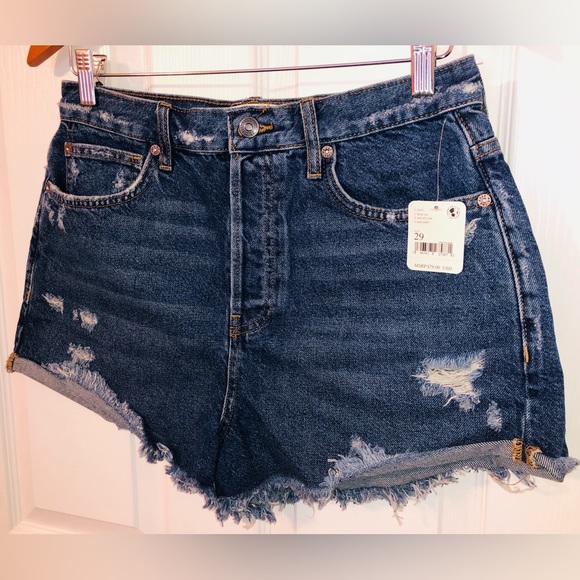 Free people jean shorts - Picture 2 of 4